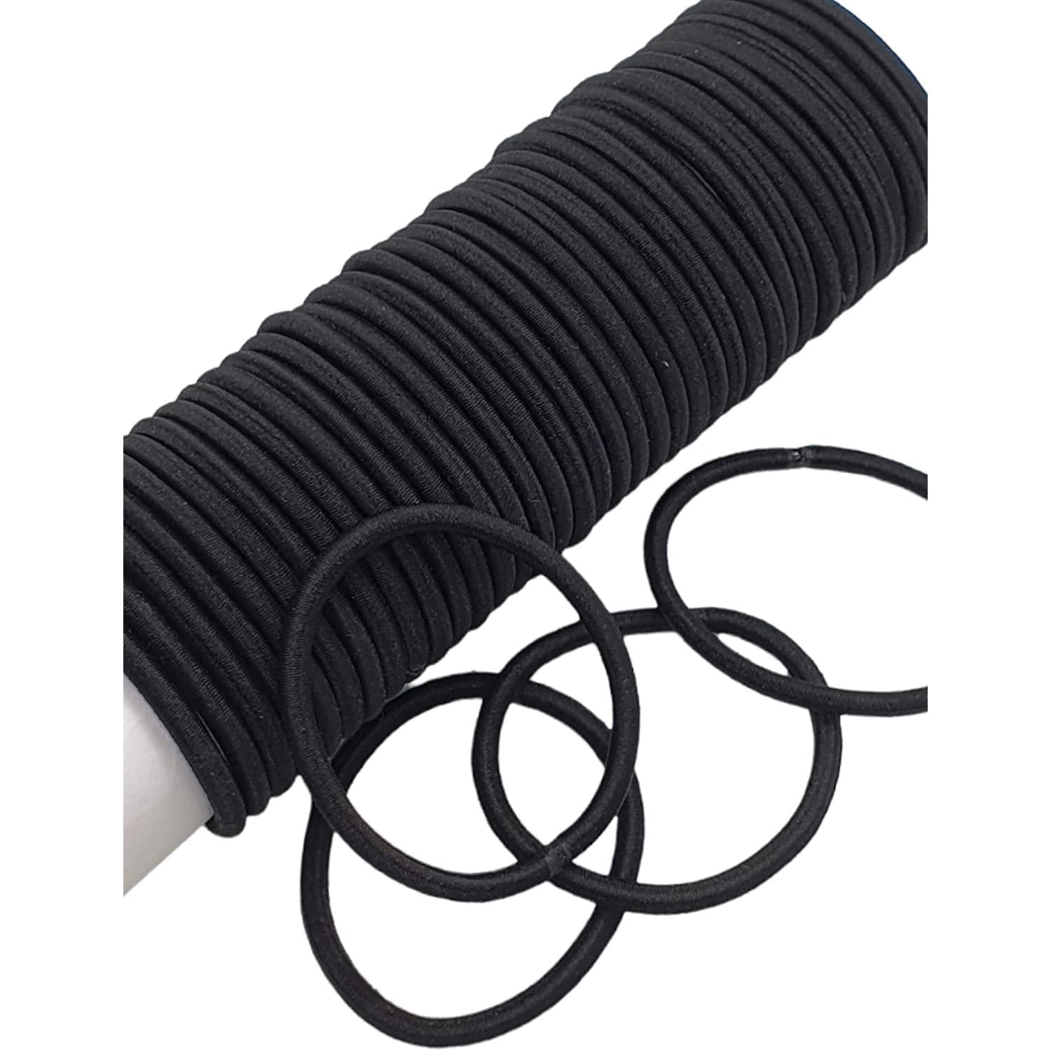 Black Hair Bobbles 15pcs