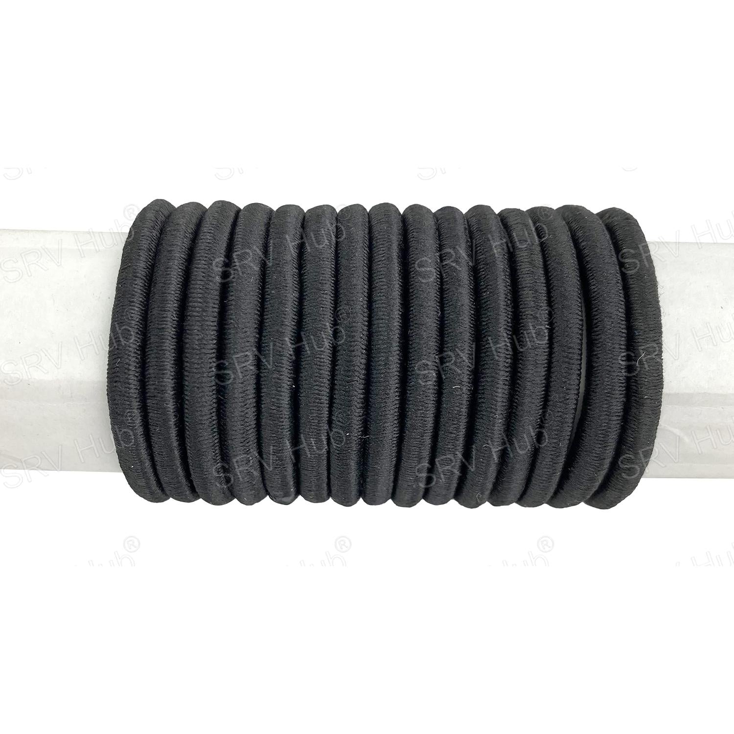 Black Hair Bobbles 15pcs