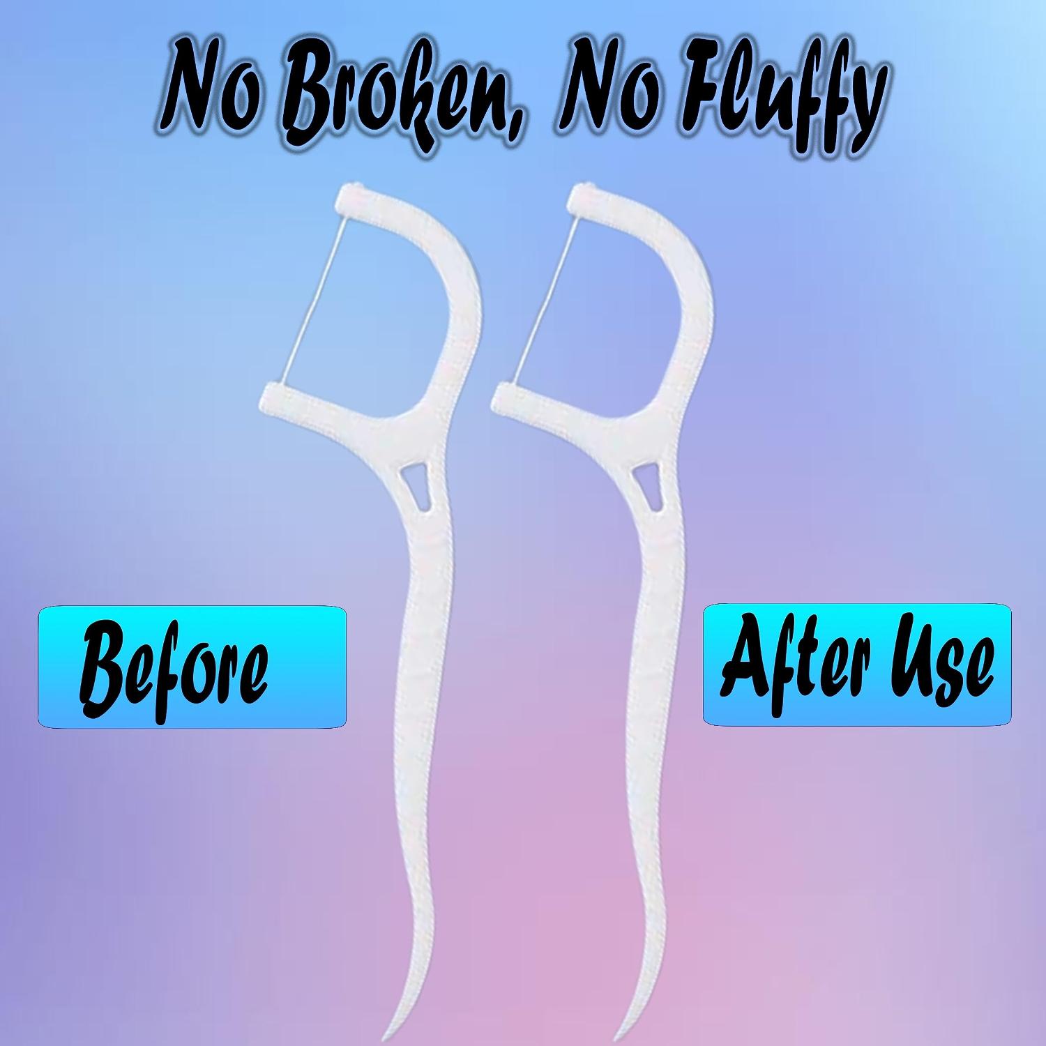 Dental Floss Picks 75pcs Oral Care