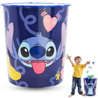 Disney Stitch Kids Licensed 7L Waste Bin 22cm
