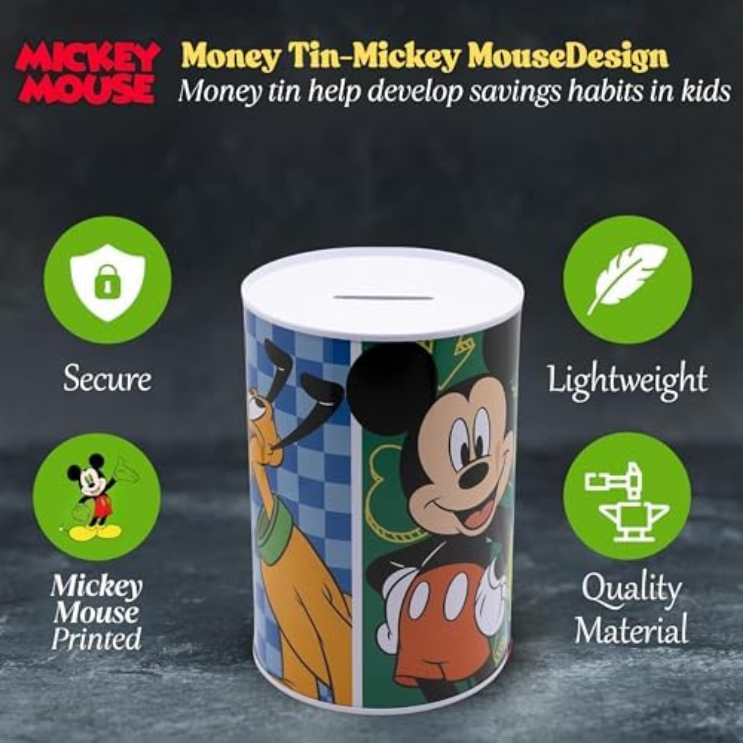 Assorted Character Metallic Money Box for Kids – Coin Savings Bank