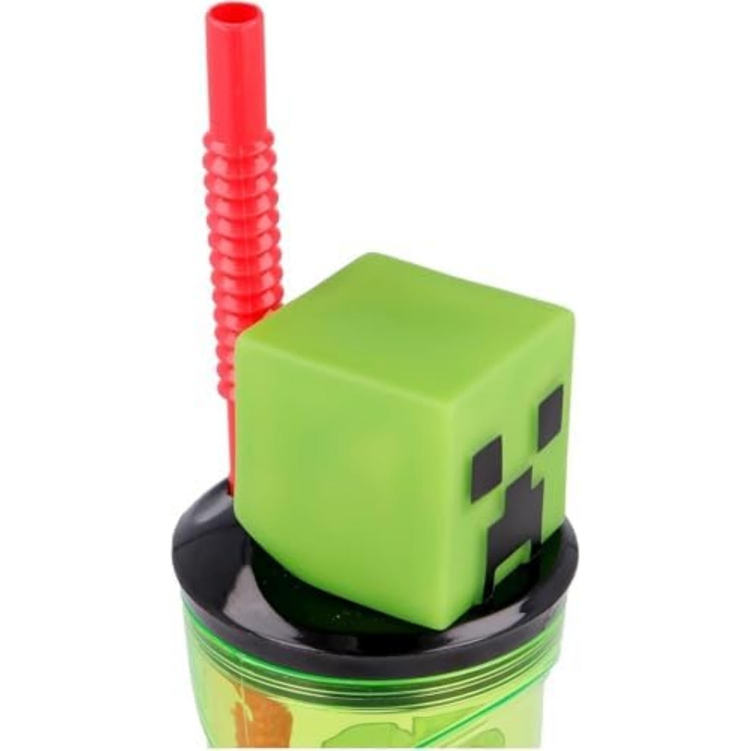3D Figurine Tumbler with Flexible Straw 360ml