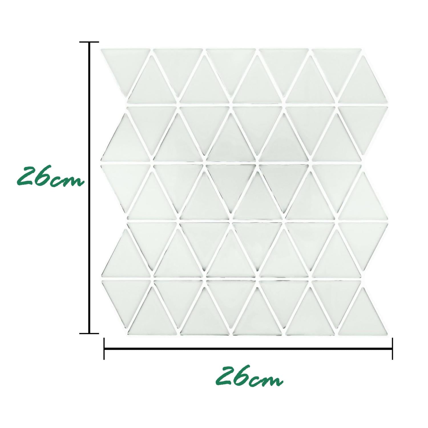 Self-Adhesive Mosaic Wall Tiles Waterproof Peel & Stick Panels
