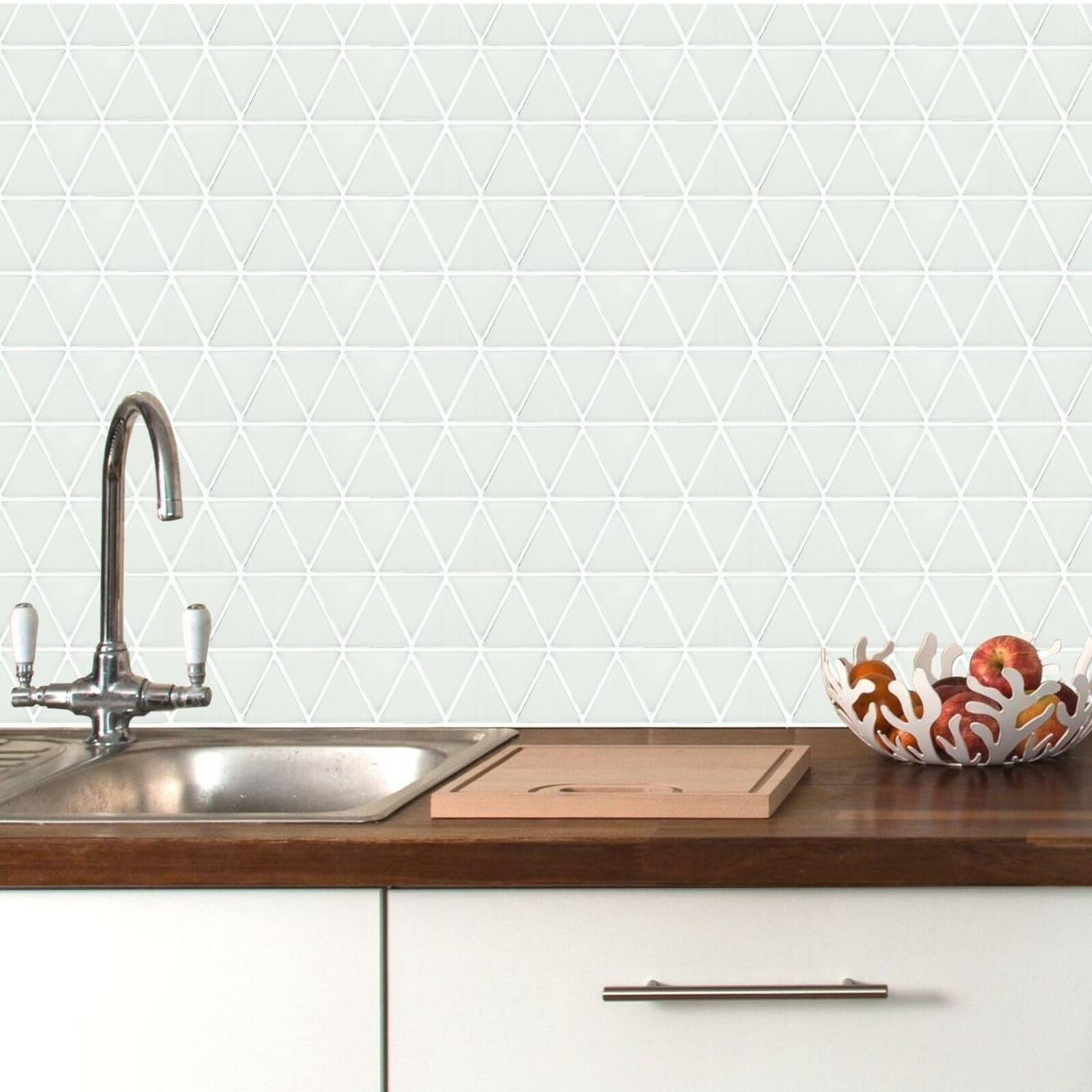 Self-Adhesive Mosaic Wall Tiles Waterproof Peel & Stick Panels