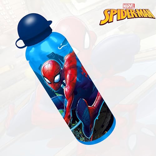 Spiderman Aluminium Water Bottle 500ml