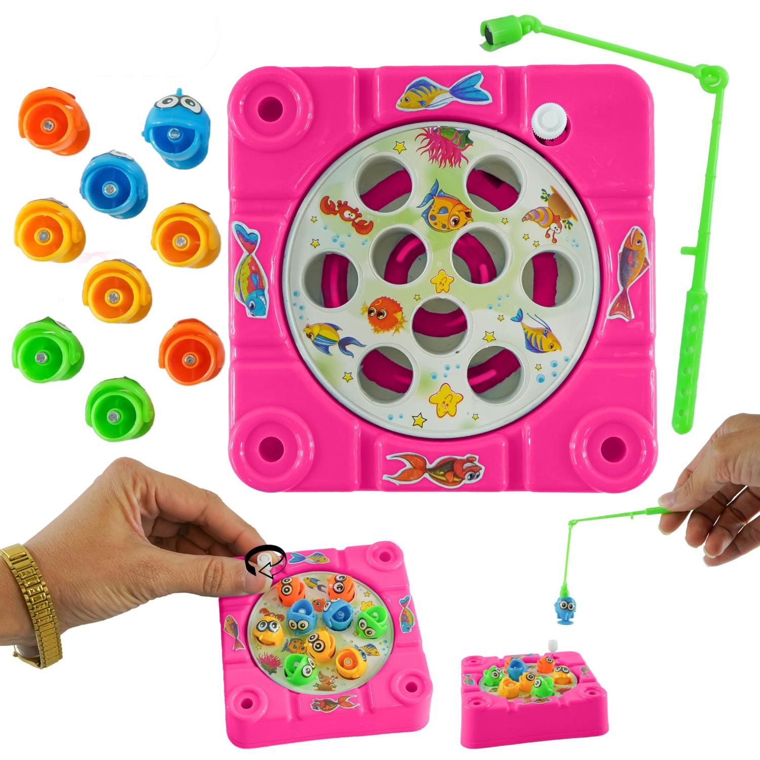10cm Plastic Let's Go Fishing Game