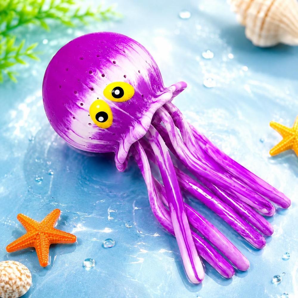 16cm Water Splash Octopus Water Absorption Bath Toy