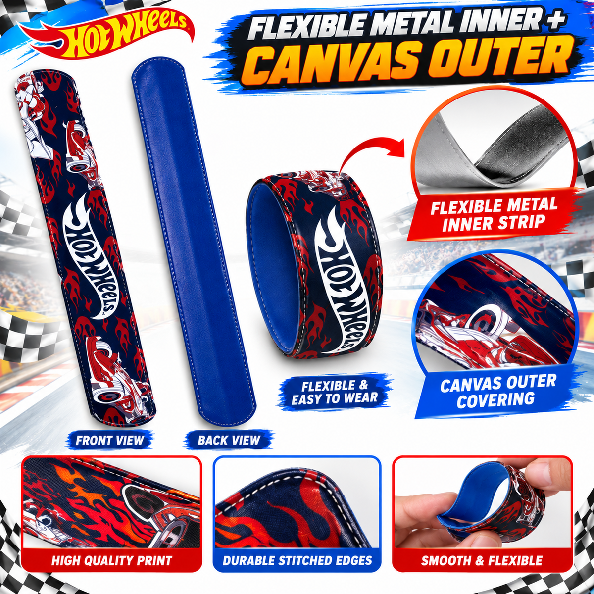 Hot Wheels Kids Licensed Slap Bands