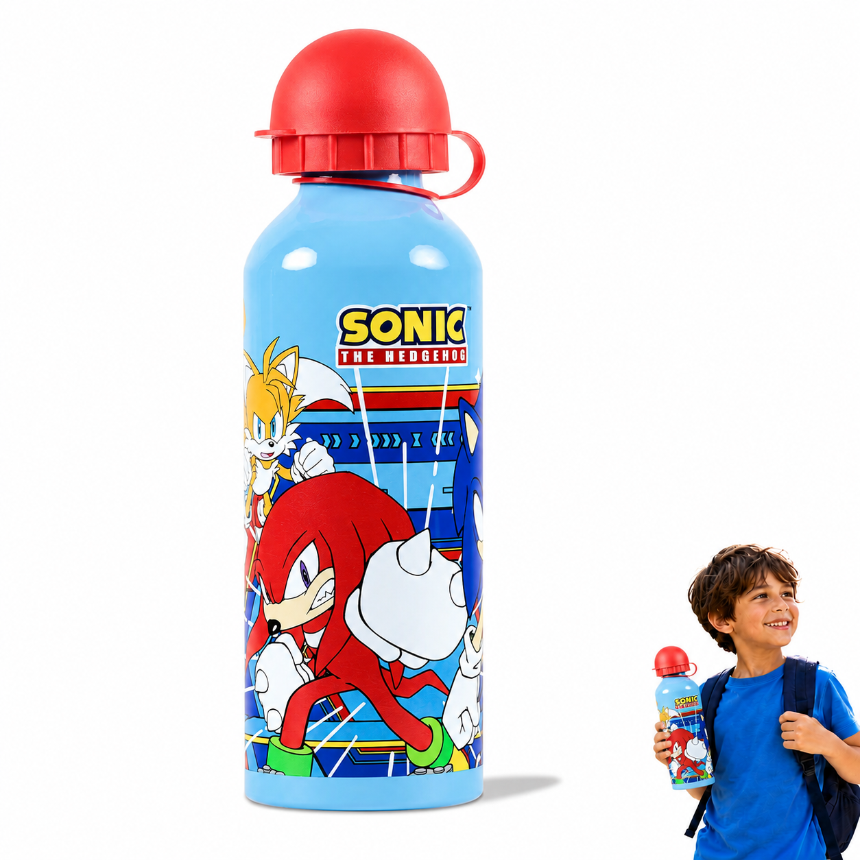 Sonic Aluminium Water Bottle 500ml