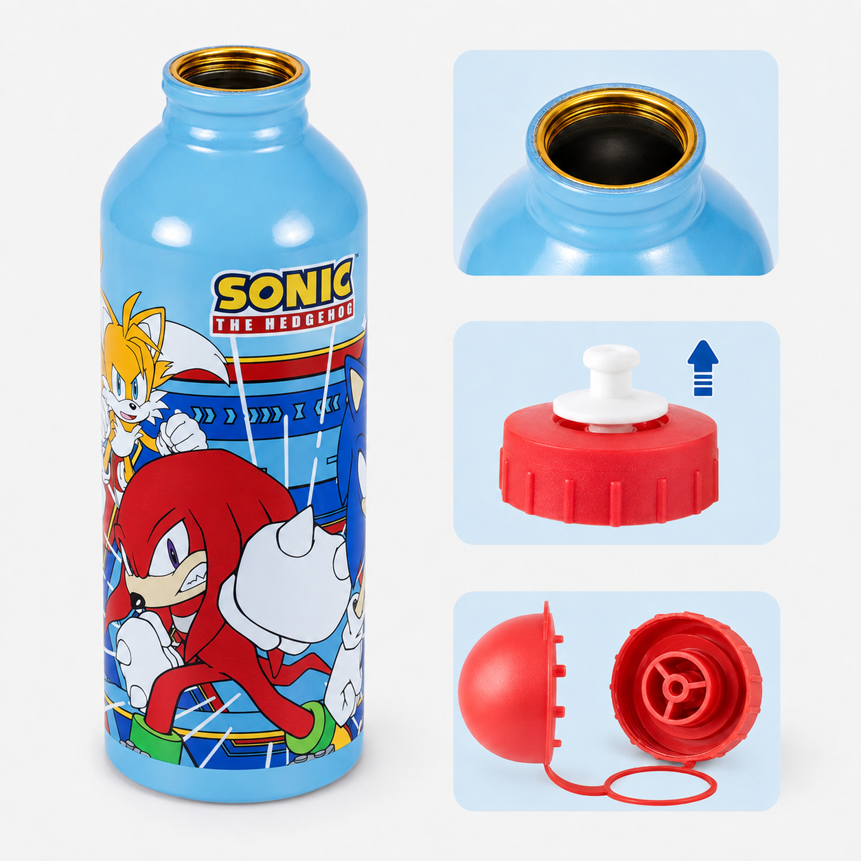 Sonic Aluminium Water Bottle 500ml
