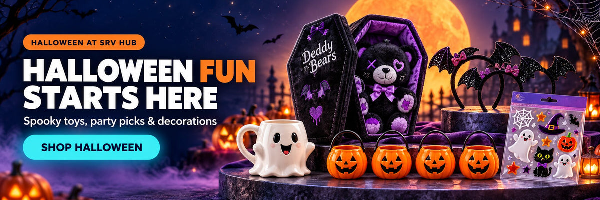 Shop Halloween toys, decorations and party essentials at SRV Hub