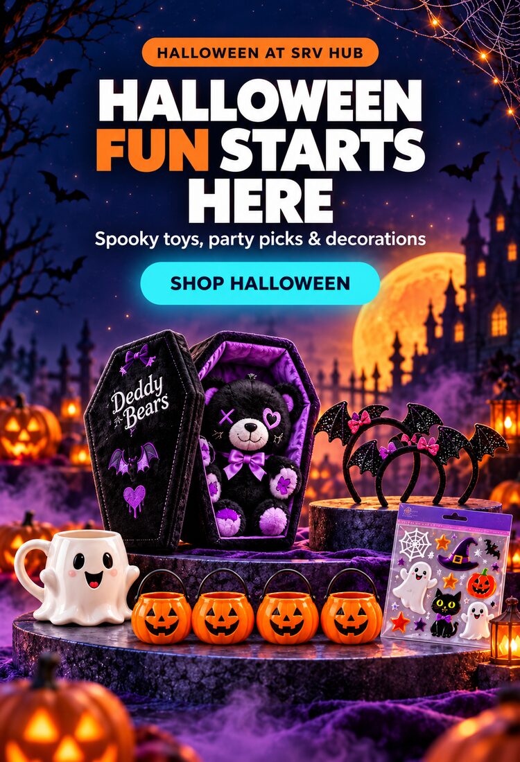 Shop Halloween toys, decorations and party essentials at SRV Hub