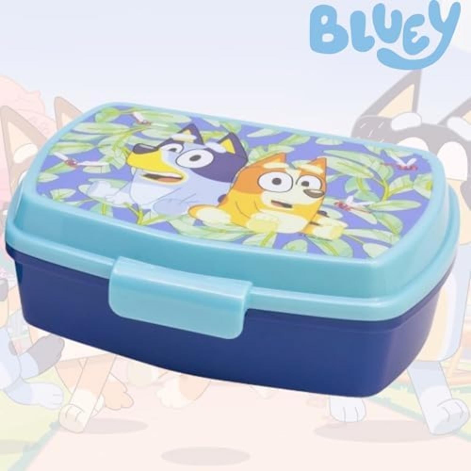 2Pcs Lunch Box & Water Bottle Set in Gift Box - Bluey
