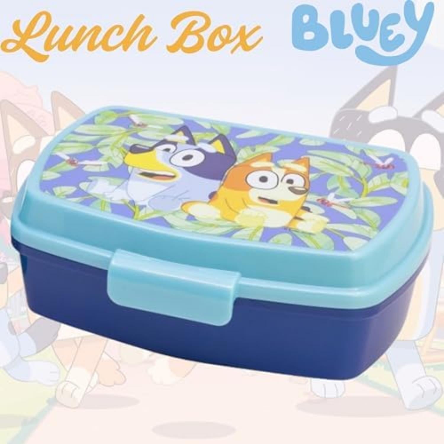 2Pcs Lunch Box & Water Bottle Set in Gift Box - Bluey
