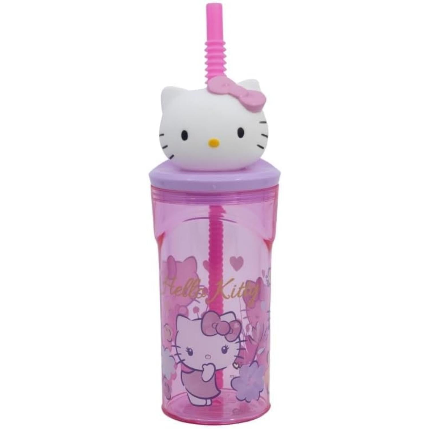 3D Figurine Tumbler with Flexible Straw 360ml