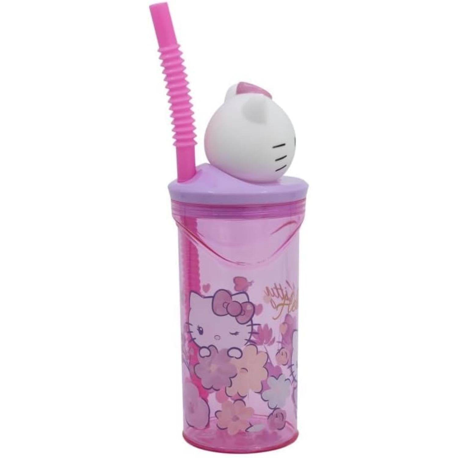3D Figurine Tumbler with Flexible Straw 360ml