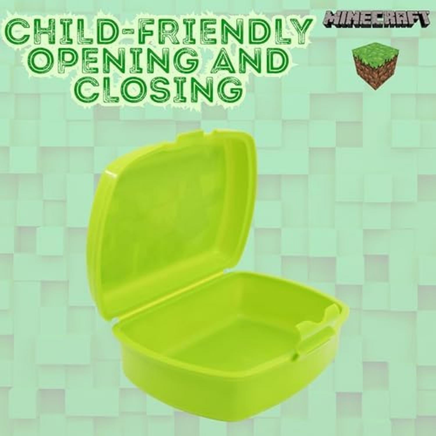 Assorted Character Urban Sandwich Box for Kids – Lunch Container for School, Travel & Snacks