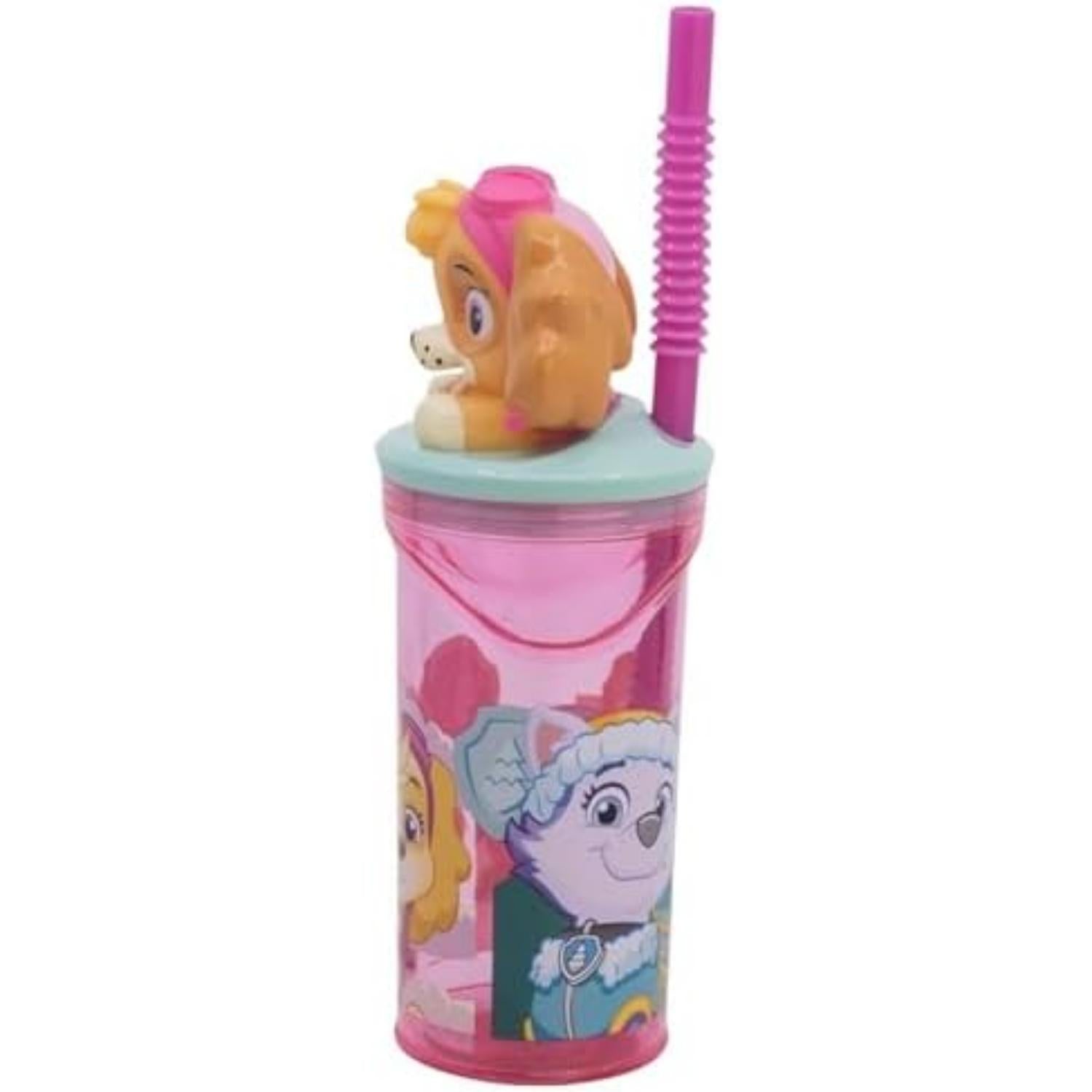 3D Figurine Tumbler with Flexible Straw 360ml