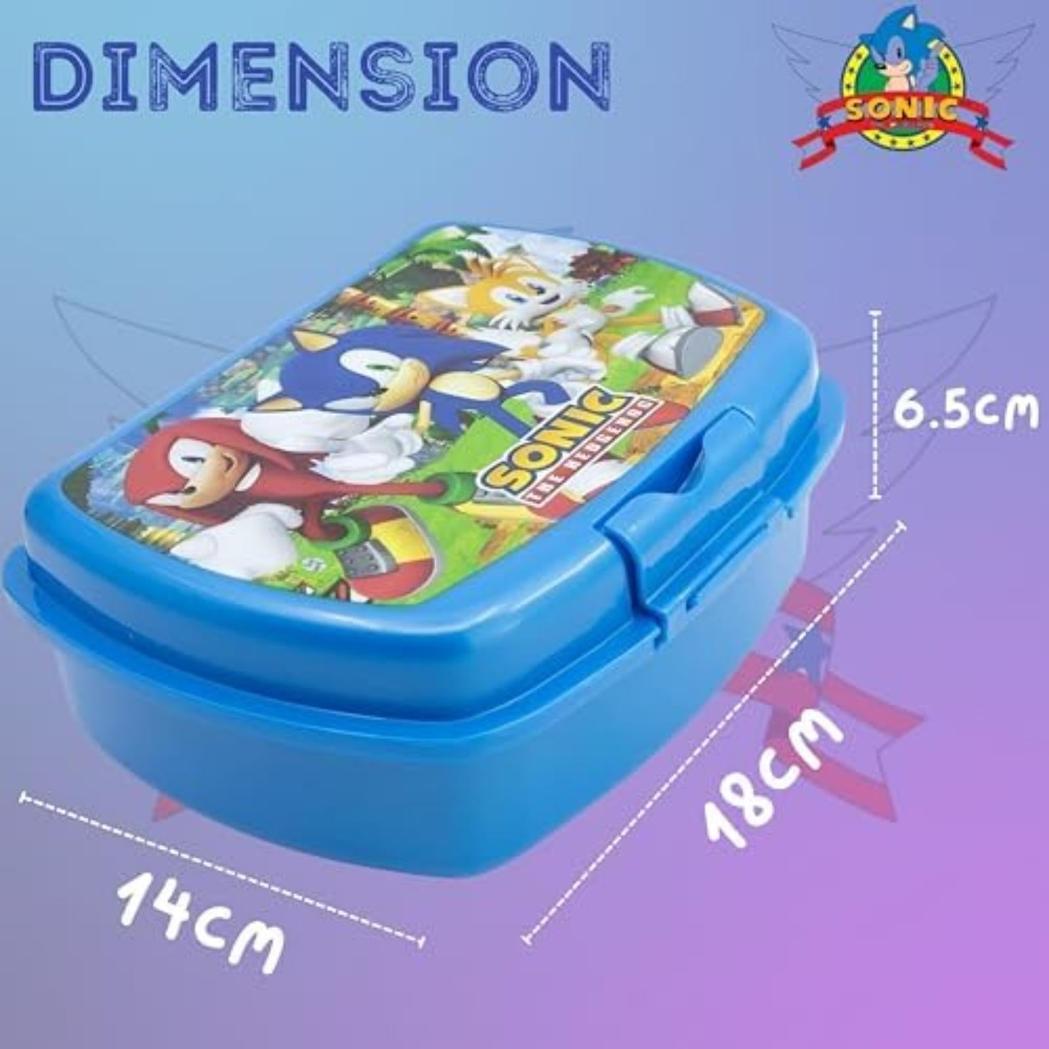 Assorted Character Urban Sandwich Box for Kids – Lunch Container for School, Travel & Snacks