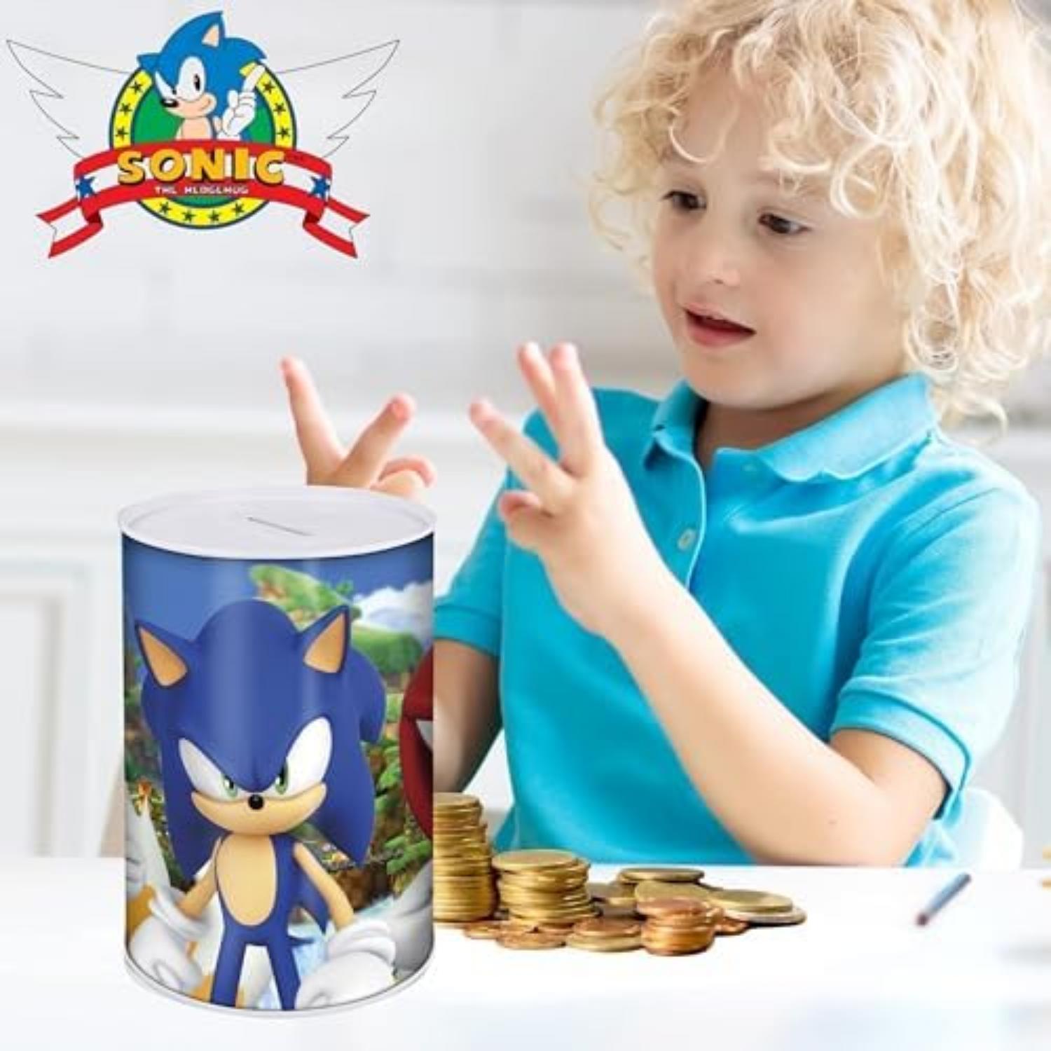 Assorted Character Metallic Money Box for Kids – Coin Savings Bank