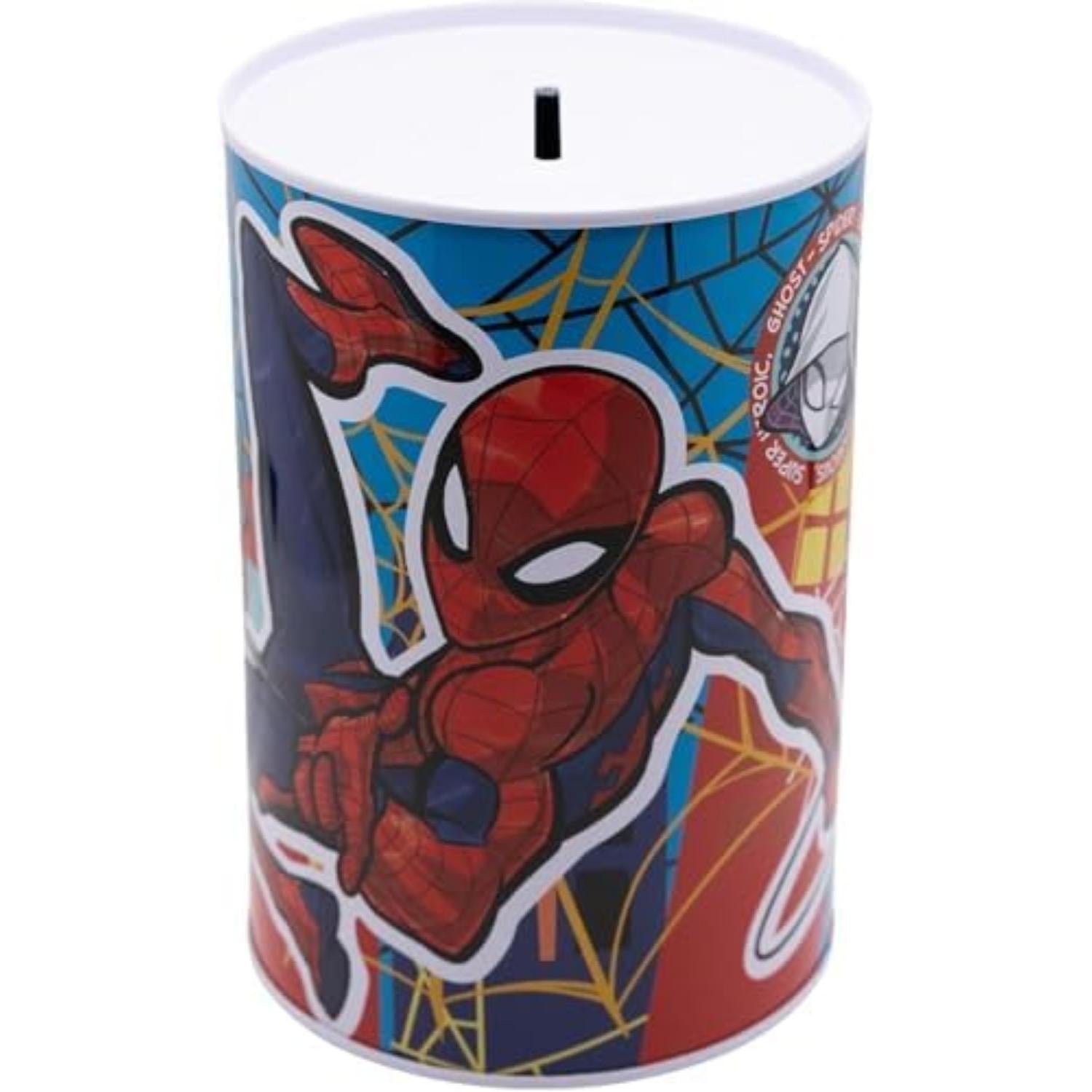 Assorted Character Metallic Money Box for Kids – Coin Savings Bank