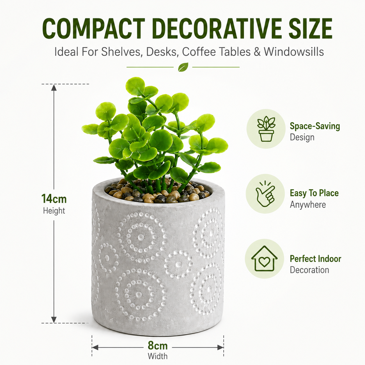 14cm Succulent Flower Pot