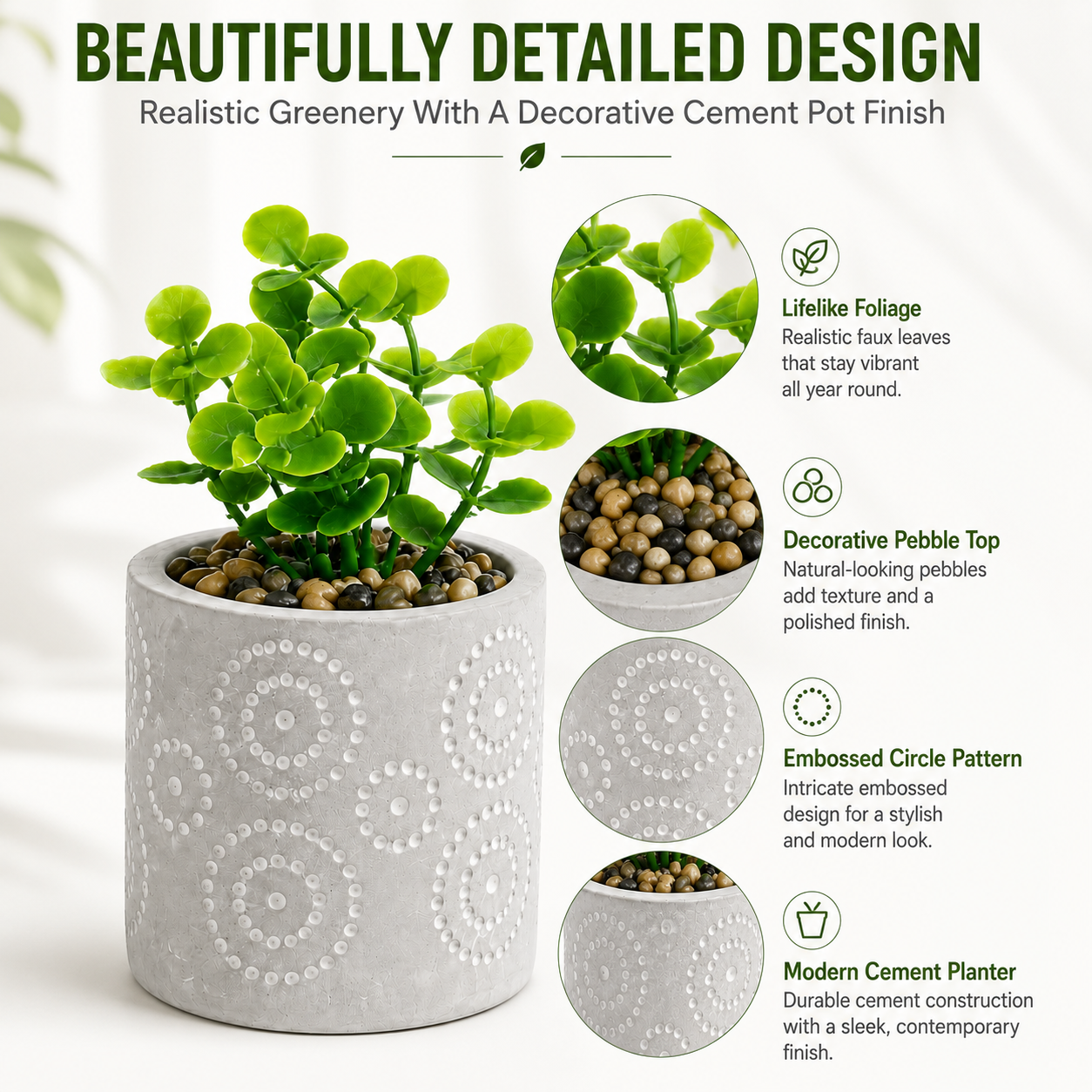 14cm Succulent Flower Pot