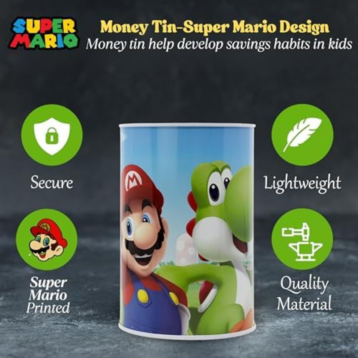 Assorted Character Metallic Money Box for Kids – Coin Savings Bank