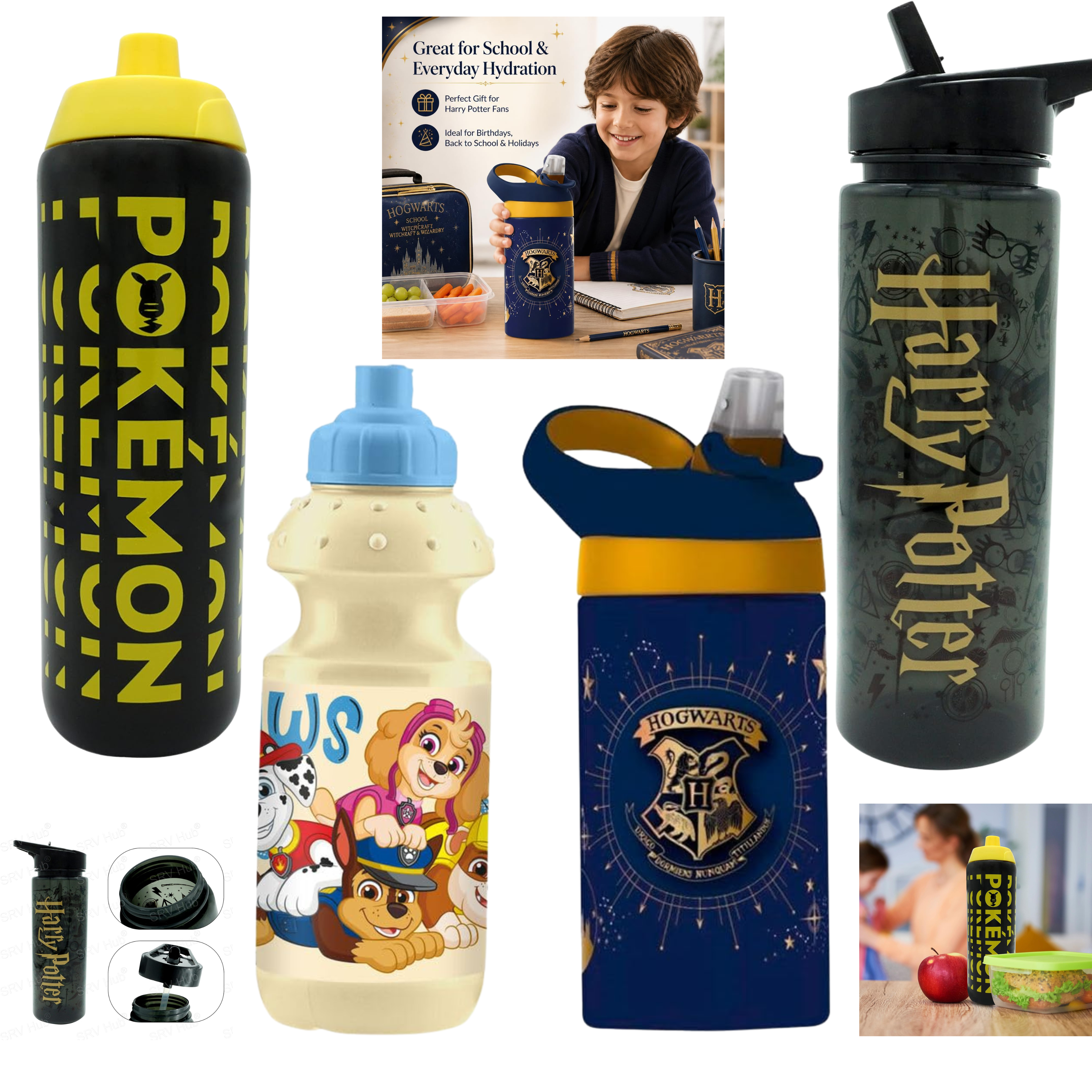 Kids BPA Free Water Bottle - Assorted