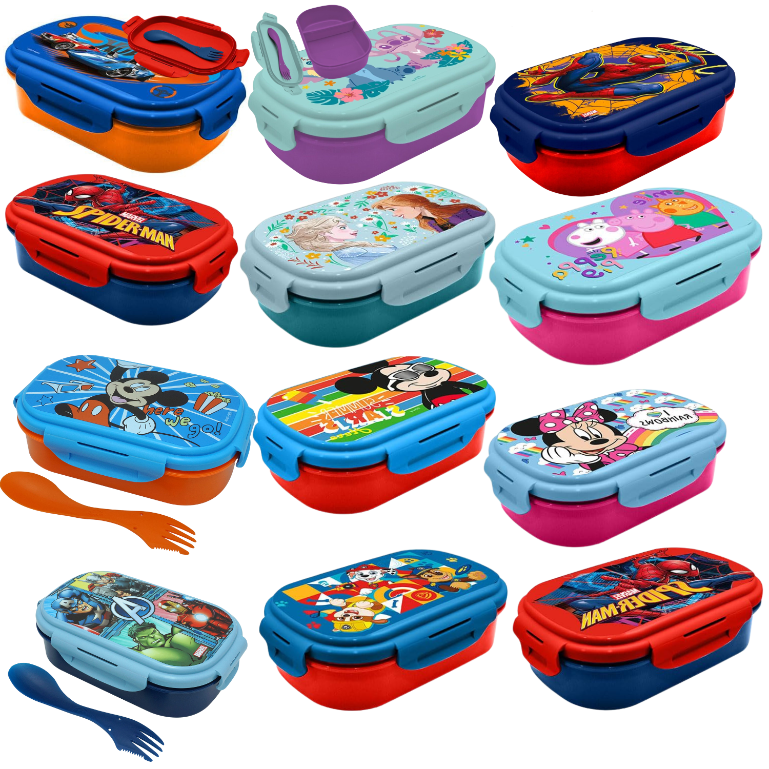 Kids Lunch Box with Cutlery