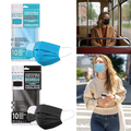 3-Ply Disposable Face Masks for Adults