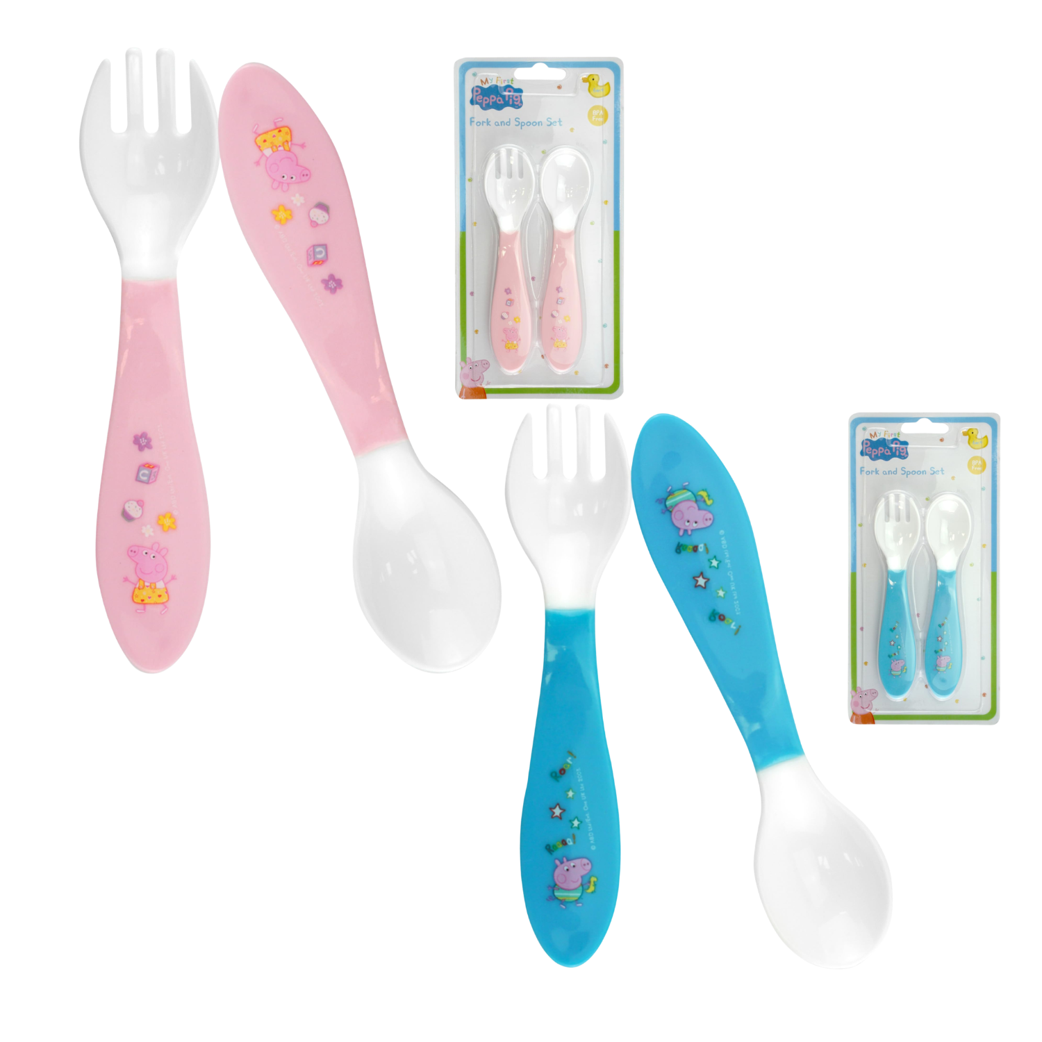 Kids Cutlery Set - Peppa Pig 6+m