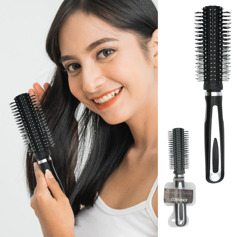 Professional Radial Round Hair Brush Epoxy Tips