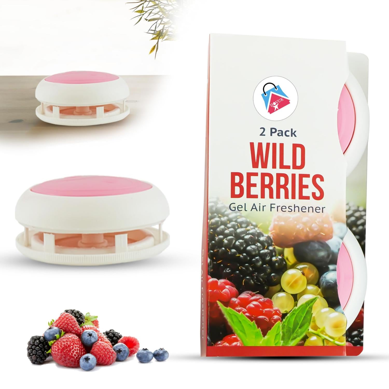 Round Gel Air Fresheners - 20g