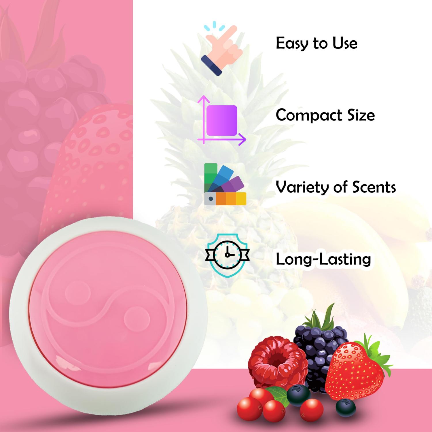 Round Gel Air Fresheners - 20g