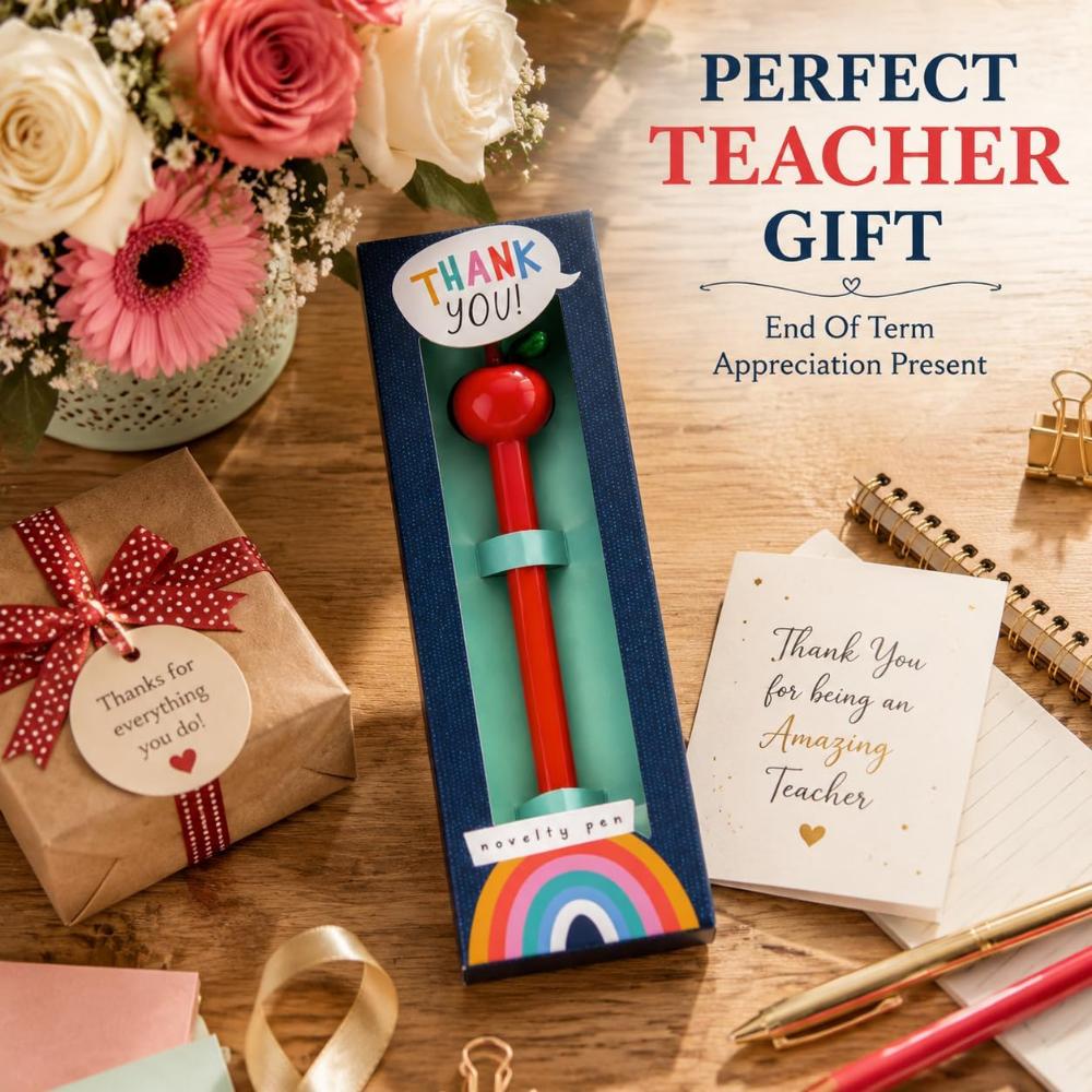 15cm Wooden Teacher Pen Black Ink