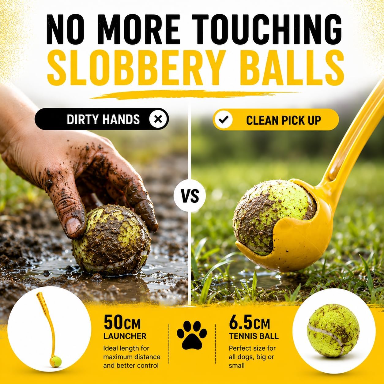 50cm Dog Ball Launcher Thrower Ball