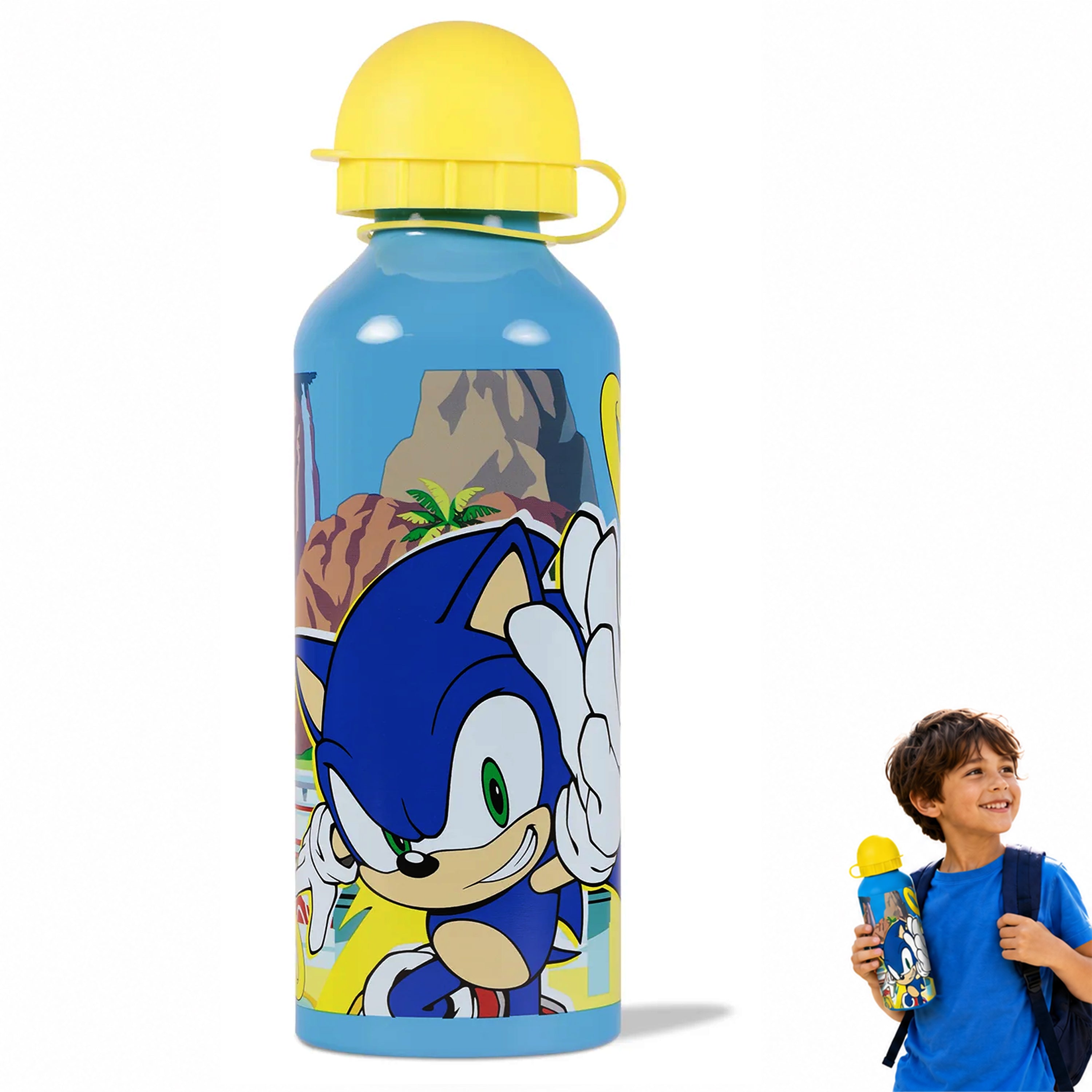 Sonic Aluminium Water Bottle 500ml