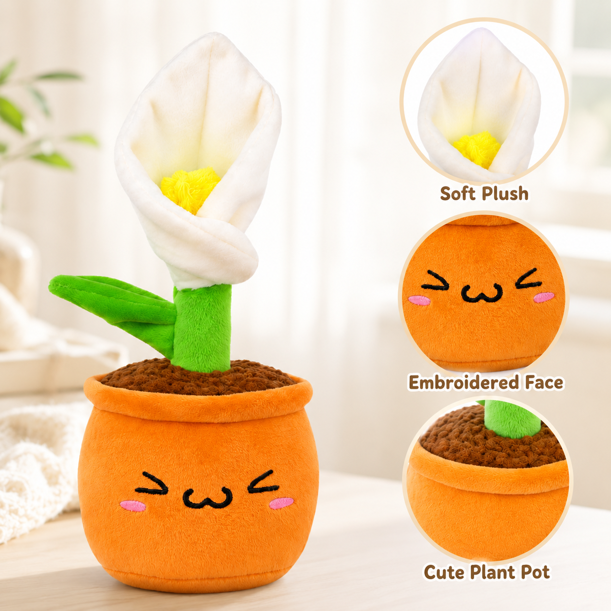 Soft Plushie Plant Plush Toy