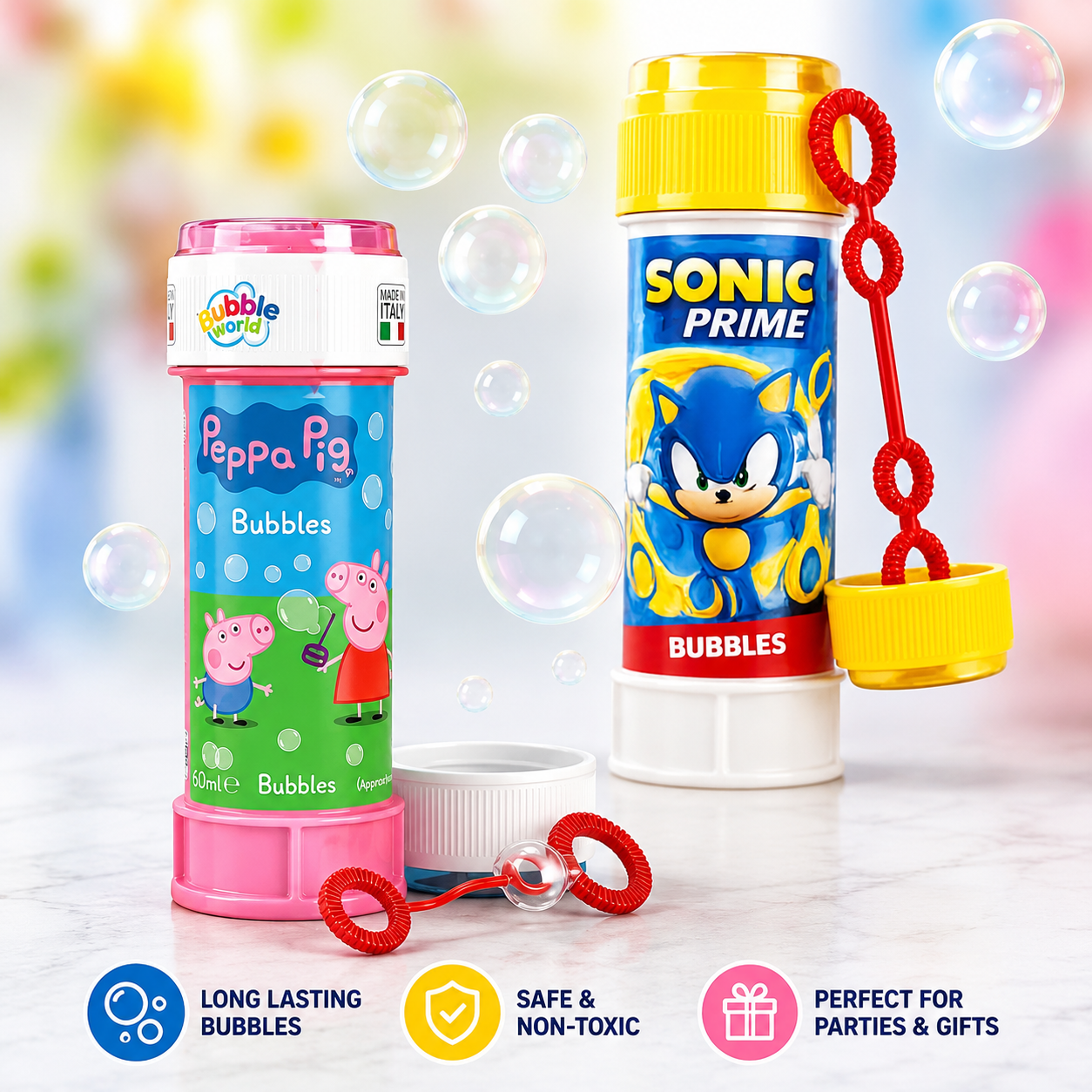 60ml Bubble Tube with Puzzle Lid