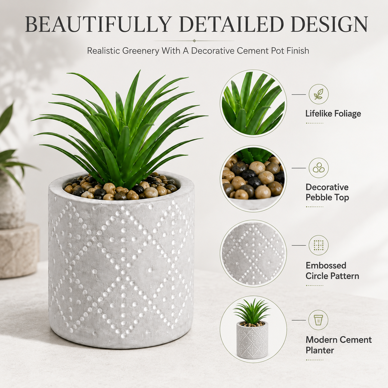 14cm Succulent Flower Pot