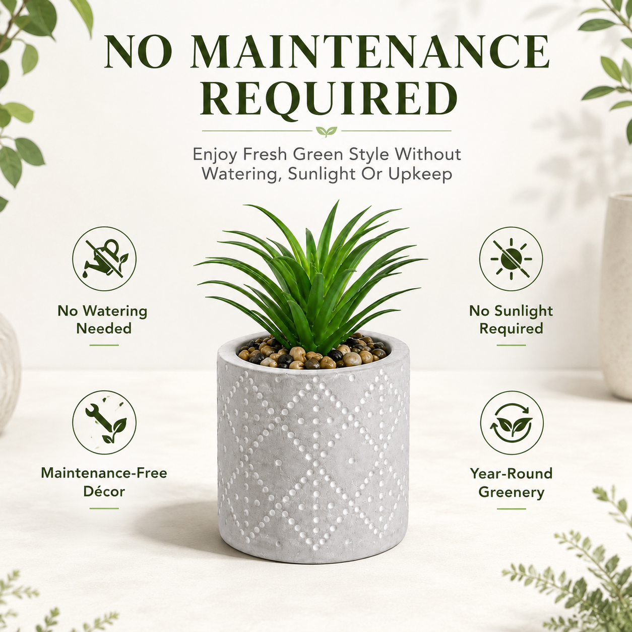 14cm Succulent Flower Pot