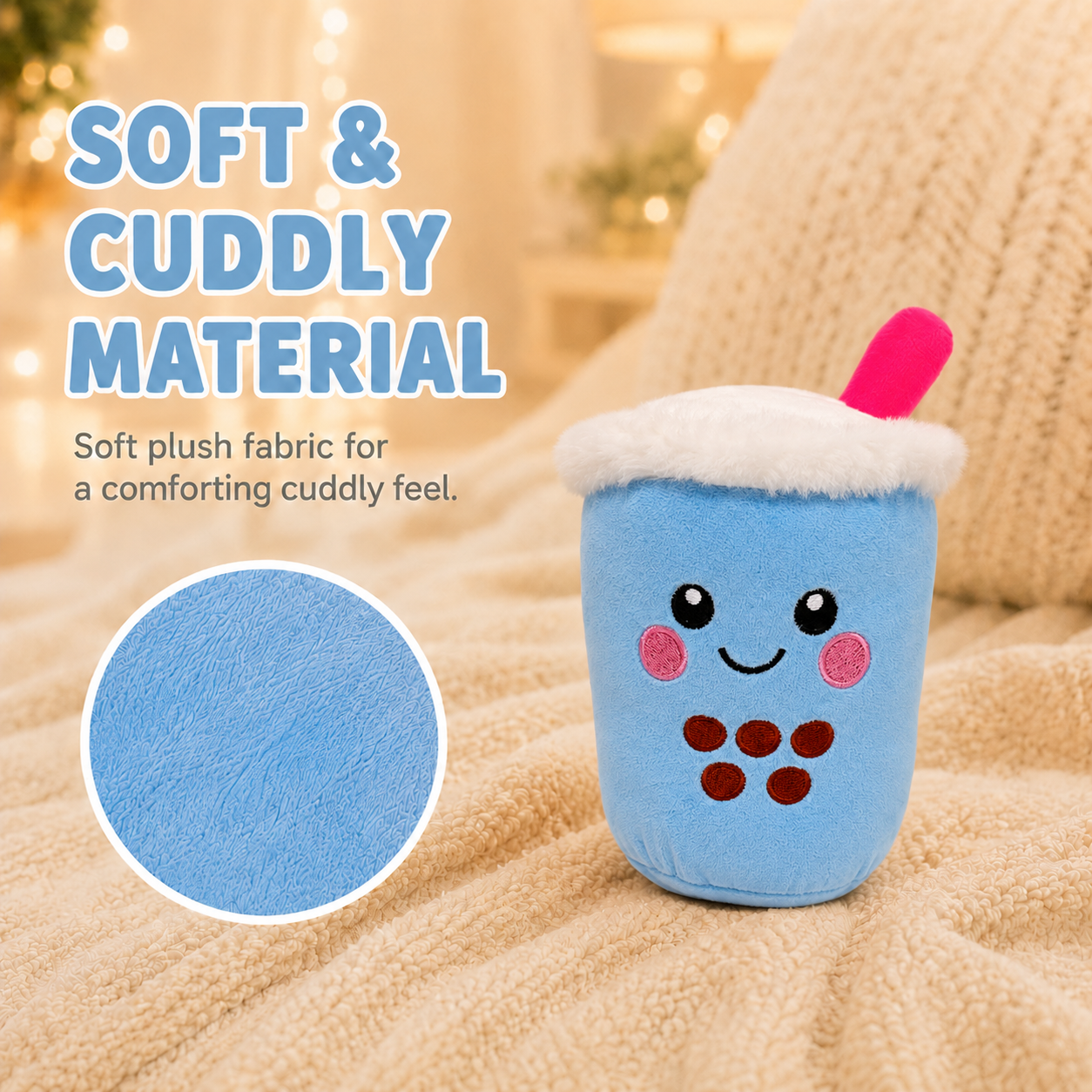 Bubble Tea Plush Toy 20cm