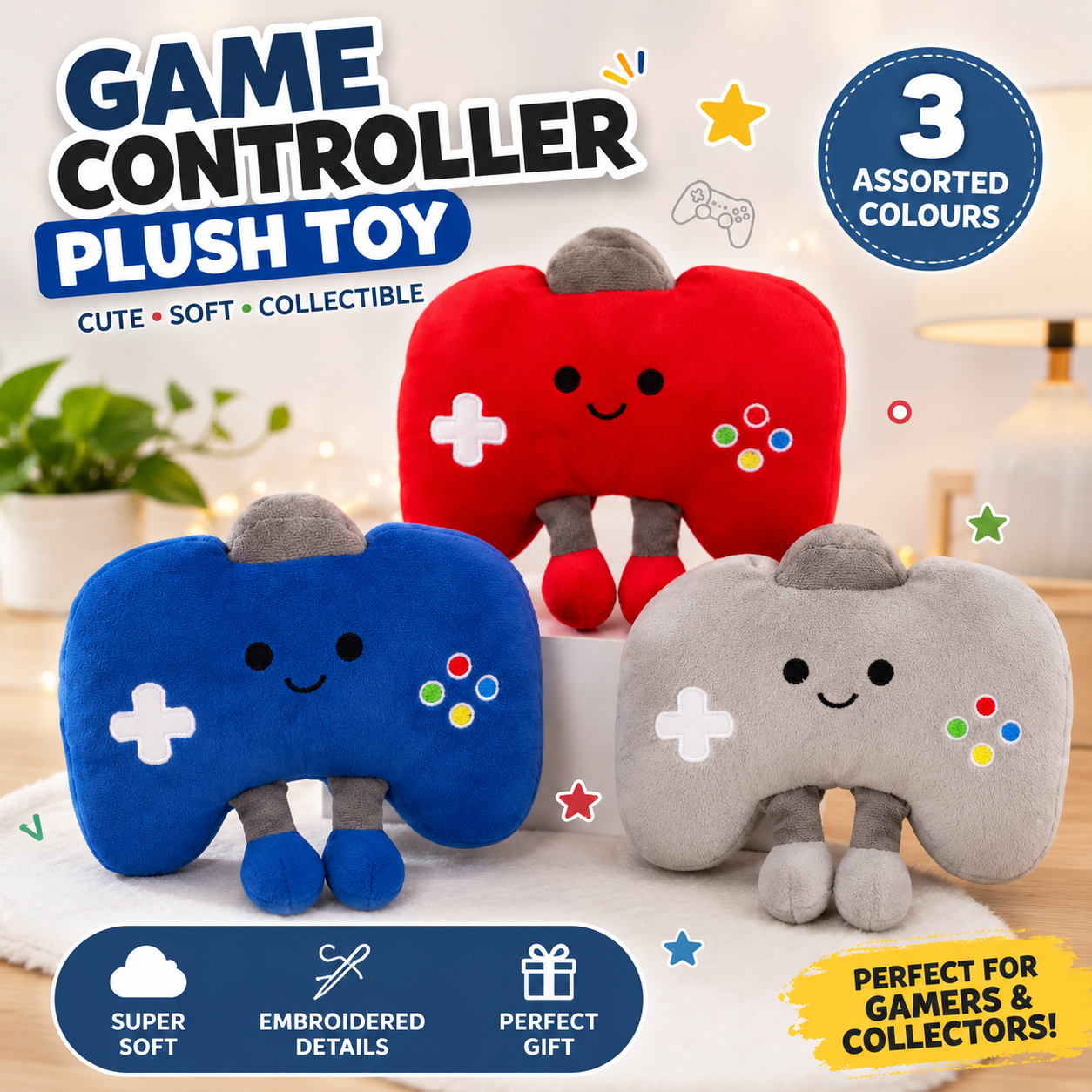 19cm Game Controller Plush Toy