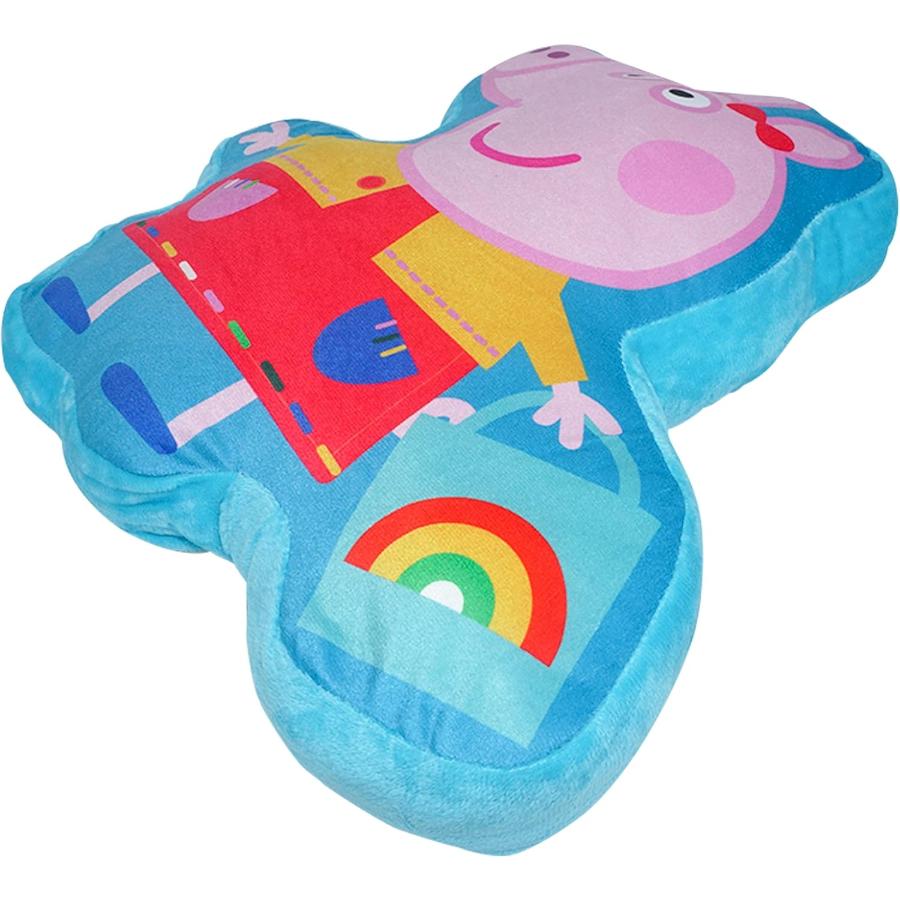 Licensed 35cm Peppa Pig Shaped Cushion