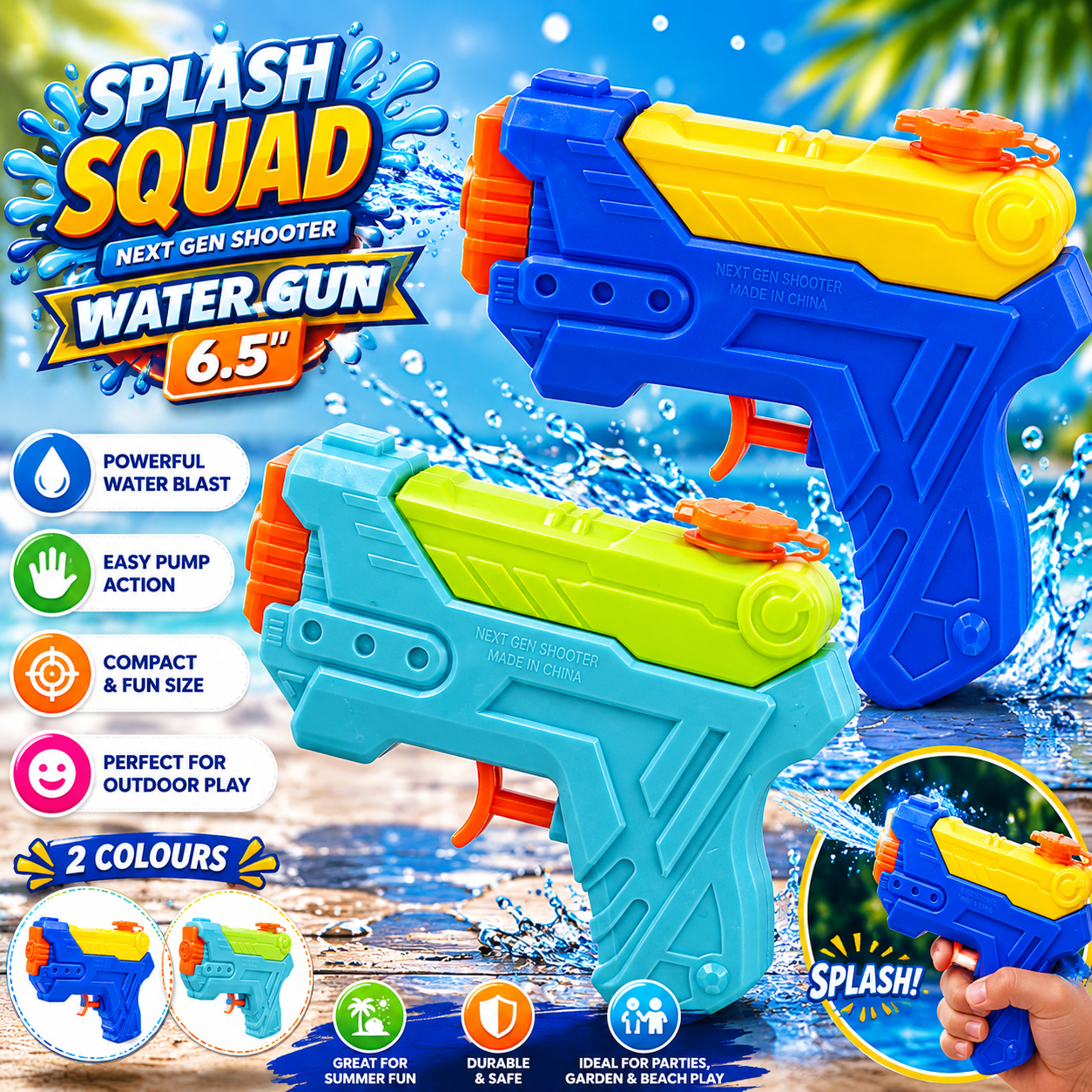 6.5" Next Gen Water Gun
