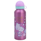 Aluminium Water Bottle 530ml - Hello Kitty