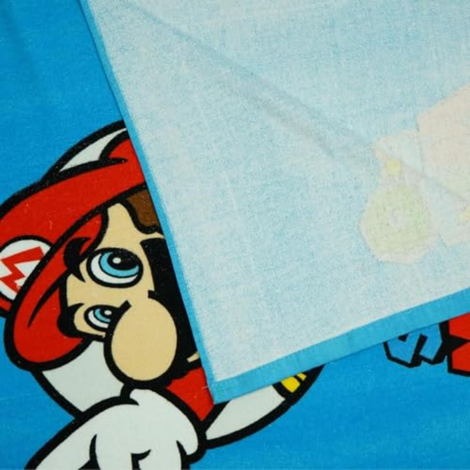 Kids Hooded Towel Poncho Cotton 120cm - Assorted