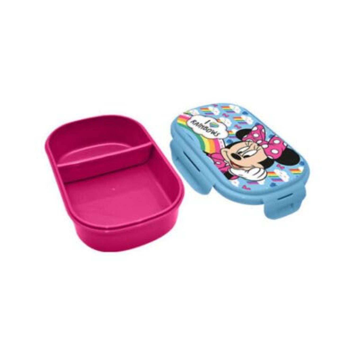 Kids BPA Free Plastic Lunch Box with Cutlery - Assorted