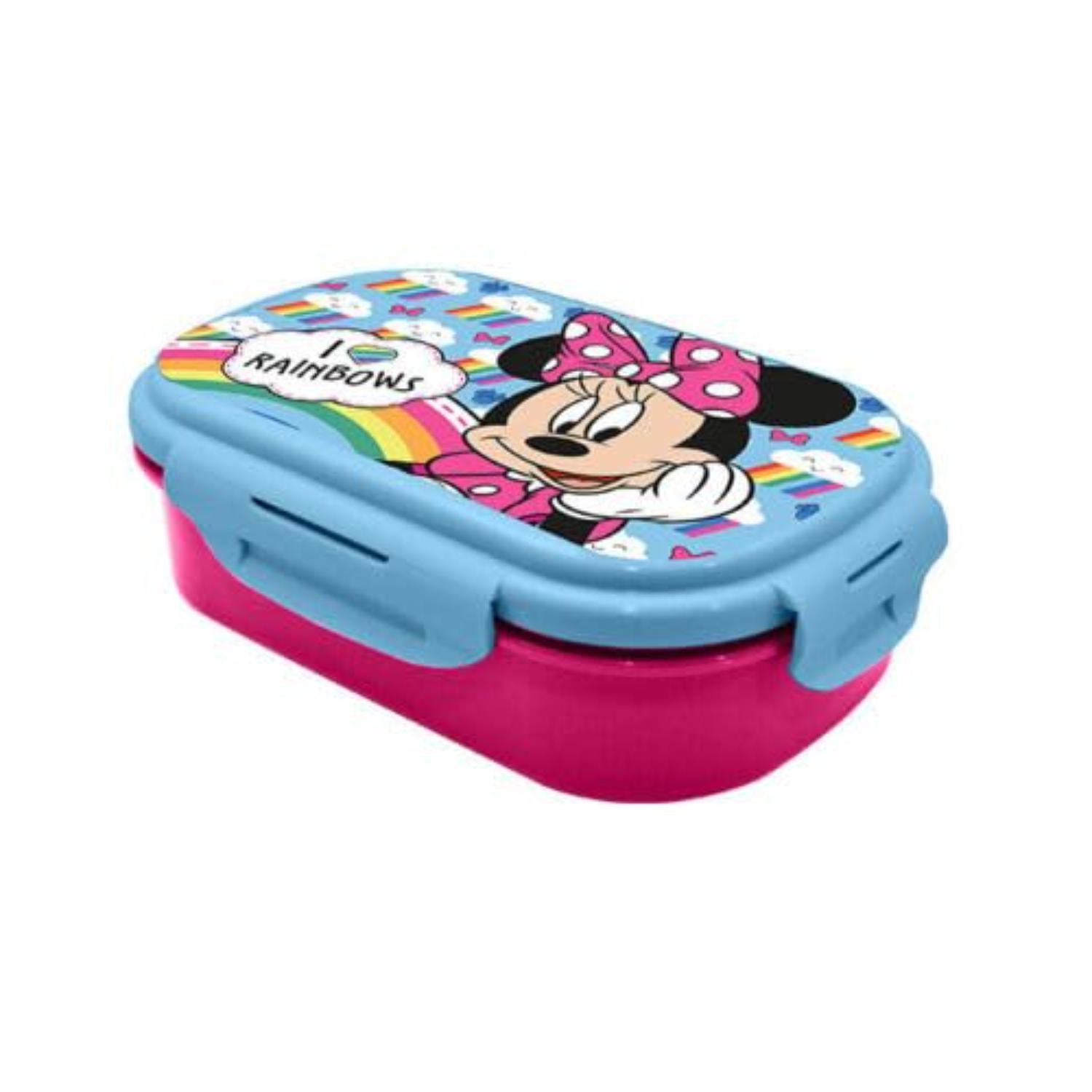 Kids BPA Free Plastic Lunch Box with Cutlery - Assorted